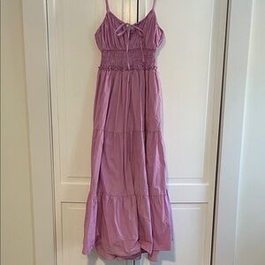 WAFY Wisterie Tiered Midi Dress